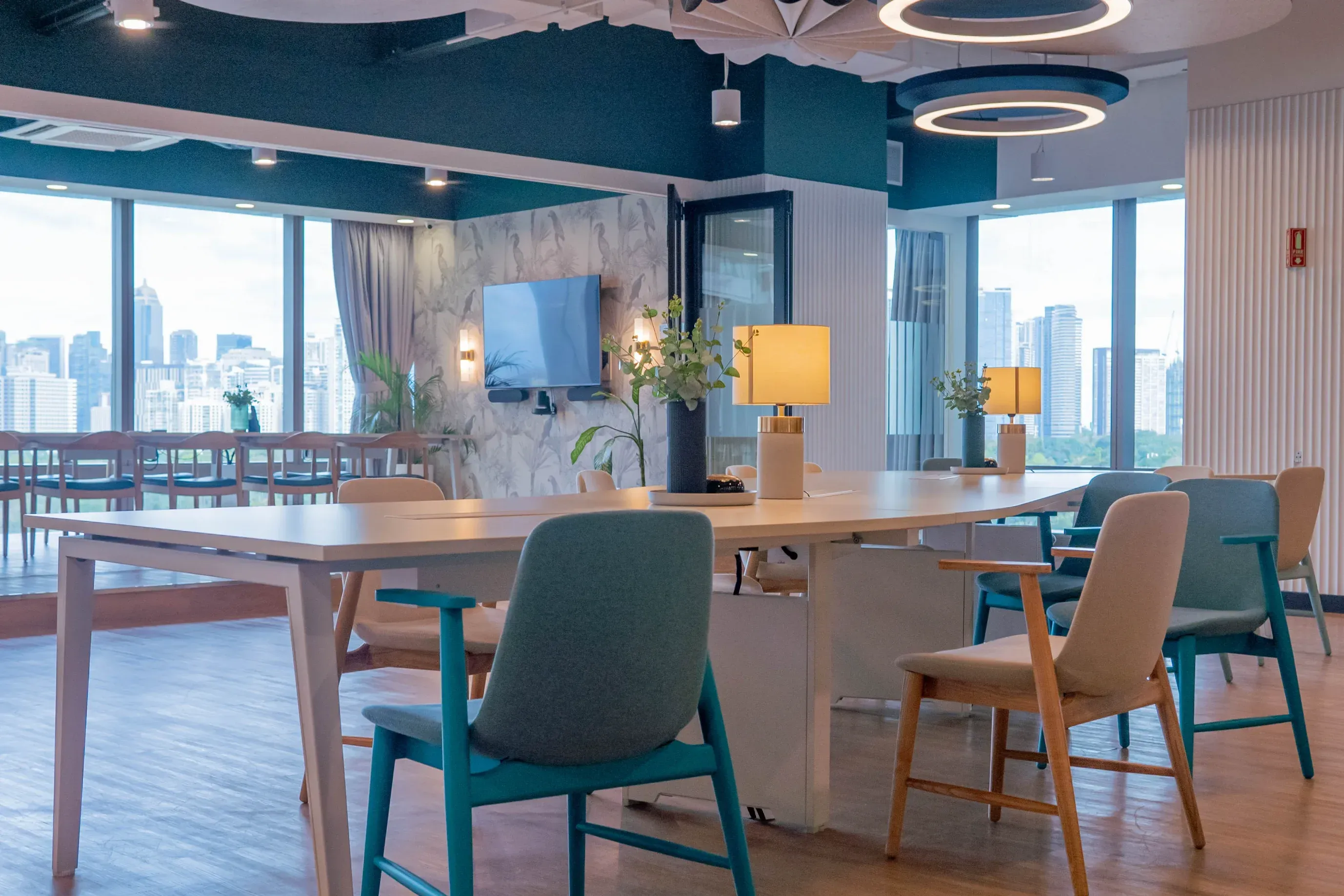 KMC Solutions — One Ayala – East Tower workspace view 1